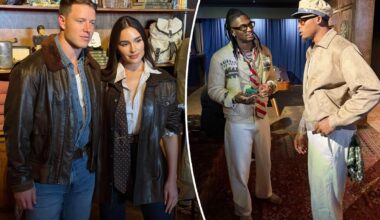 Christian McCaffrey, Olivia Culpo, NFL stars strut at fashion show