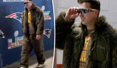 Tommy DeVito channels grizzly bear in bold Super Bowl 2026 look — with a bizarre twist