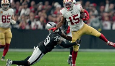 Las Vegas Raiders to pursue free agent wide receiver. Alec Pierce