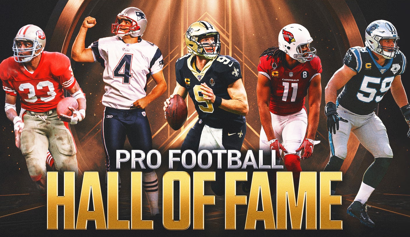 Drew Brees, Larry Fitzgerald Headline 5-Member Hall of Fame Class of 2026