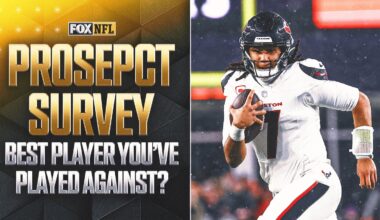 NFL Combine Survey: 42 Prospects Pick Which Player Was the Best They Faced in College