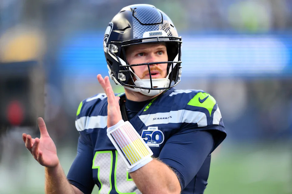 Vagabond quarterback Sam Darnold has his team one win away from its second-ever Super Bowl title.