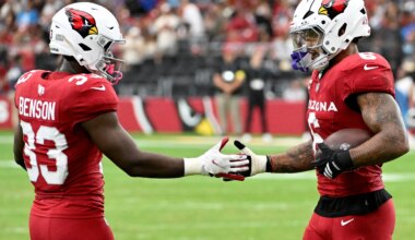 Cardinals' Trey Benson, James Conner must recalibrate to full caliber