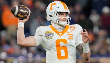 Tennessee QB Joey Aguilar files lawsuit in Knoxville seeking additional year of eligibility