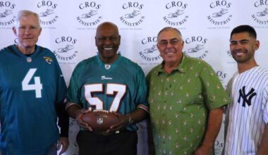 Miami Dolphins Legend Teams Up with CROS Ministries to Tackle Hunger 
