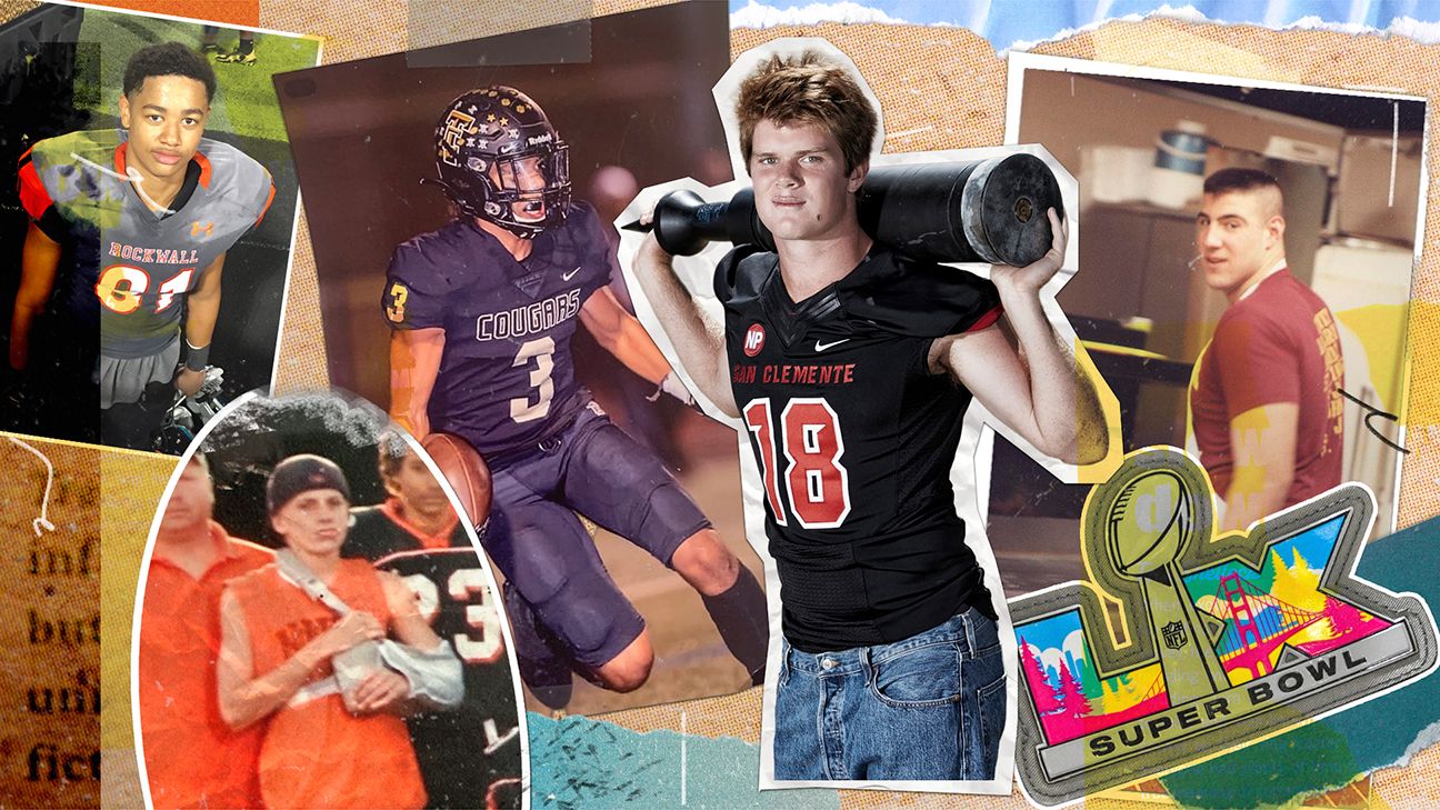 High school stories of 11 Super Bowl stars -- and 2 coaches