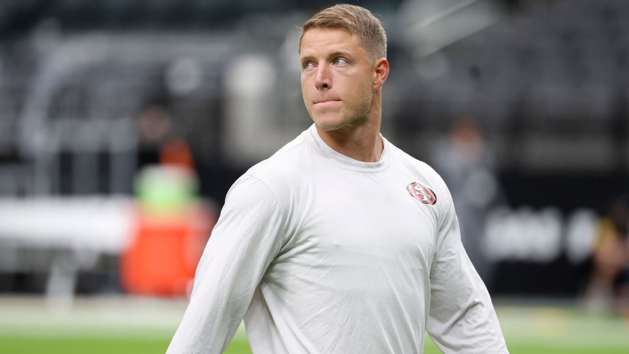 49ers' Christian McCaffrey wins 2025 Salute to Service award