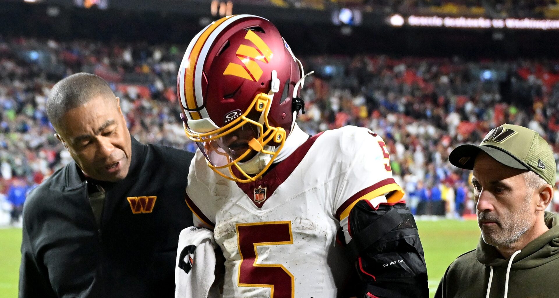 Jayden Daniels' Recent Injury History Clouds His Future