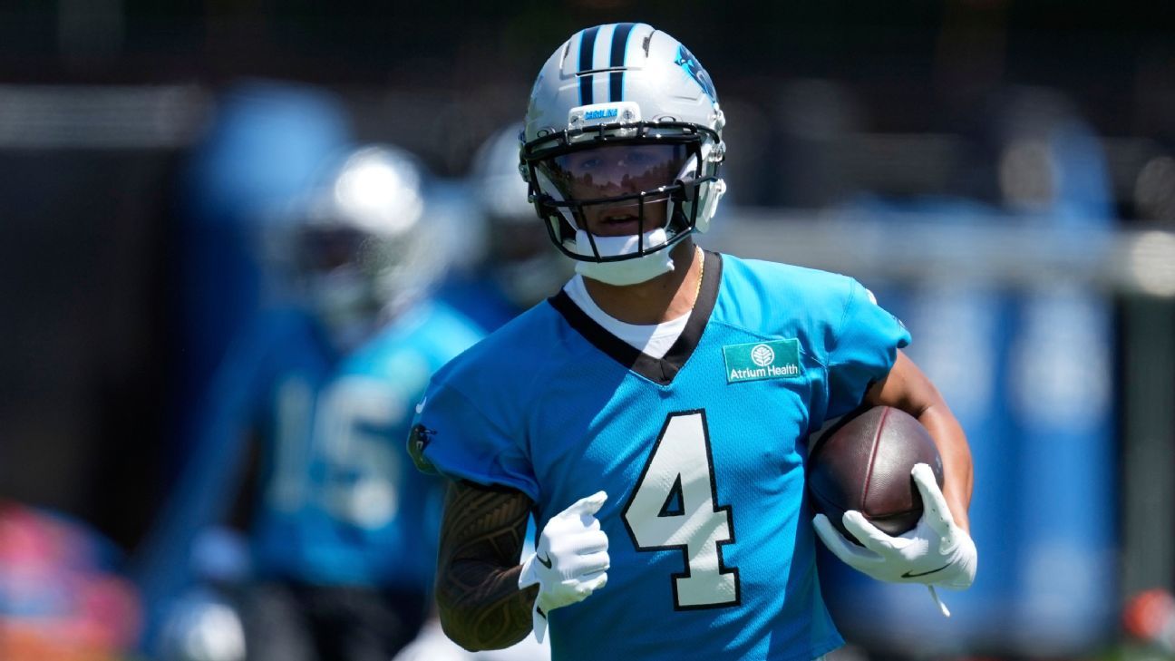 Panthers' Tetairoa McMillan apologizes for using racial slur