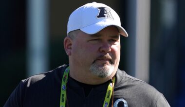 Greg Roman at the Pro Bowl