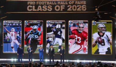 Brees, Fitzgerald, Kuechly, Vinatieri, Craig make Hall of Fame