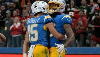 Mike McDaniel hire: Chargers WRs Ladd McConkey, Keenan Allen’s thoughts on new OC