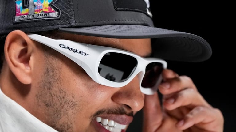 Seattle Seahawks wide receiver Jaxon Smith-Njigba speaks during the NFL...