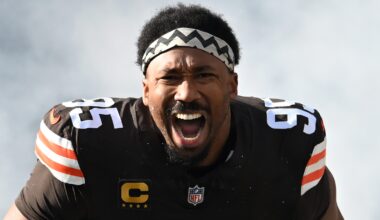 All-Pro WR Takes Shot at Browns Star Myles Garrett After DPOY Win