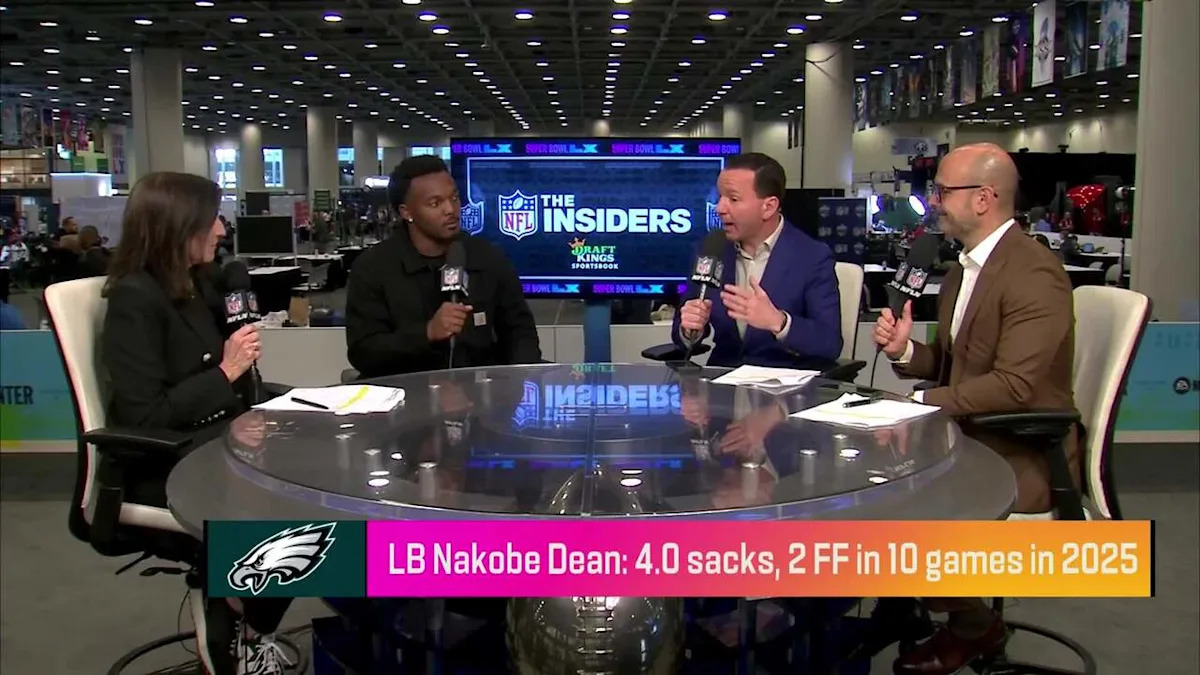 Nakobe Dean on his Eagles future: 'I hope to be back in Philly' 'The Insiders'