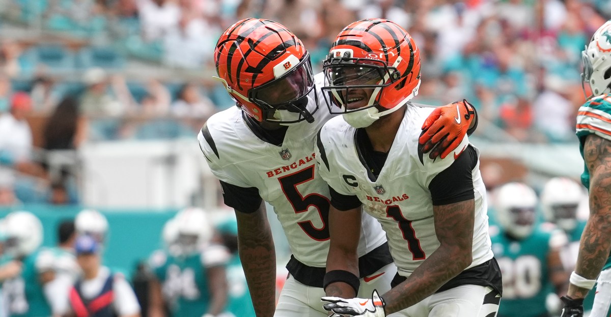 Ja’Marr Chase is starting a show with Tee Higgins