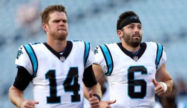 Baker Mayfield opens up about Panthers days with Sam Darnold