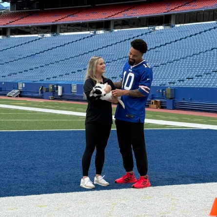 Khalil Shakir's connection to heartwarming Puppy Bowl story