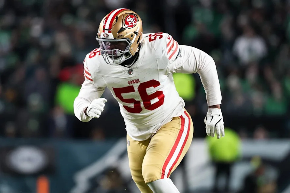 San Francisco 49ers defensive lineman Keion White was shot following an argument involving rapper Lil Baby at a private party in San Francisco, police have said (AP)