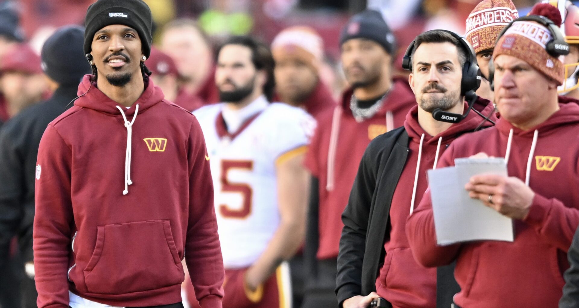 New Commanders OC David Blough Sounds Off on Jayden Daniels: 'Uncanny Ability'