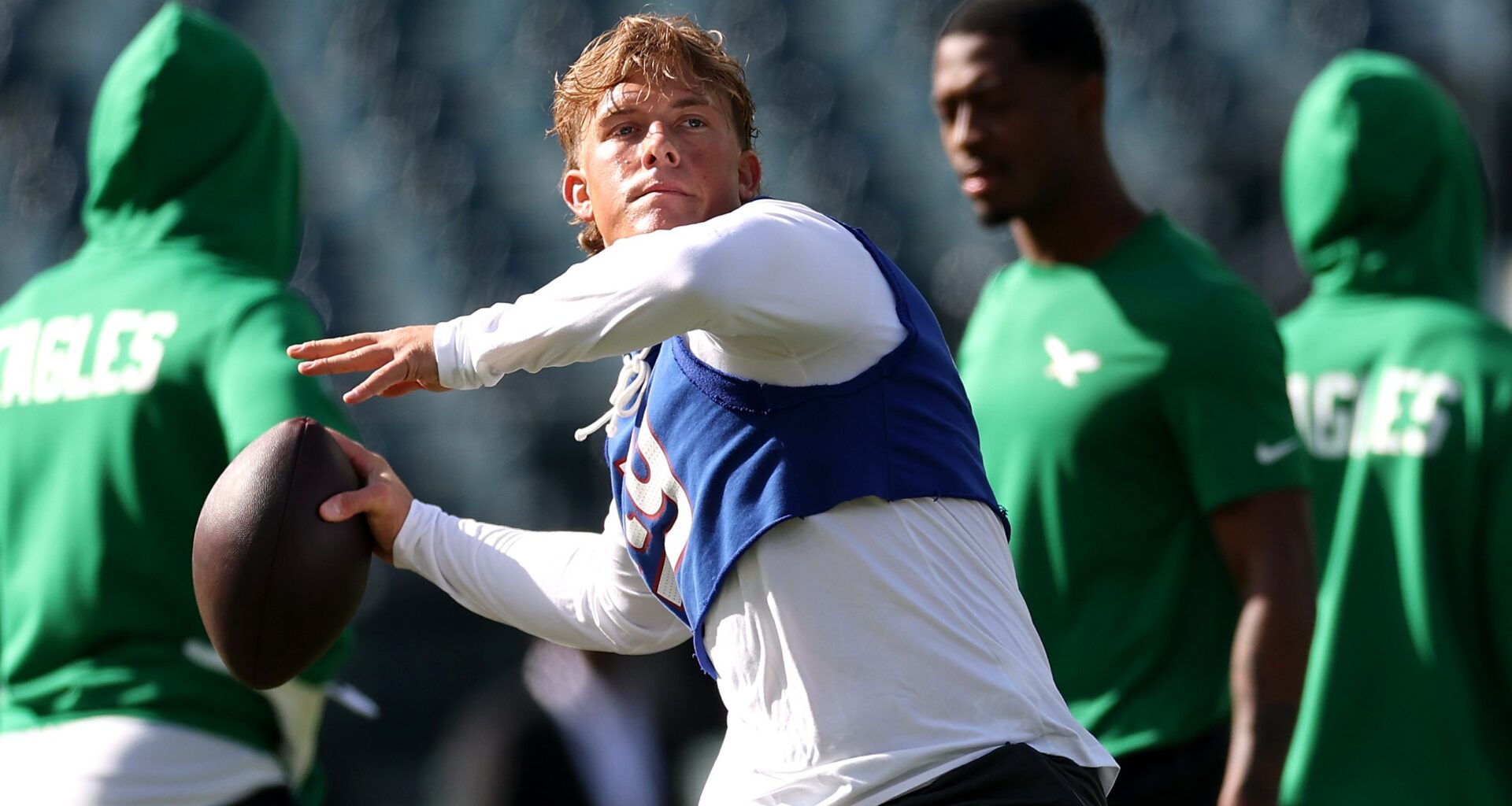 Giants Rival Makes Surprising Jaxson Dart Comparison