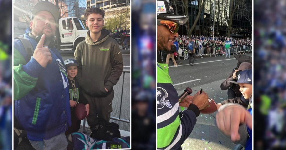 City searching for young Seahawks fan's signed ball