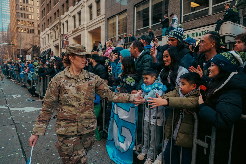 DVIDS - News - 'We're The Best In The World!’' – Washington National Guard supports Seahawks Super Bowl celebration