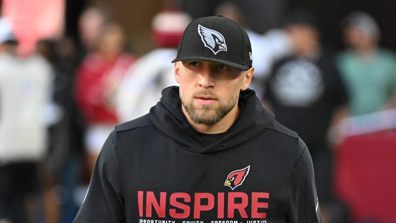 Arizona Cardinals defensive coordinator Nick Rallis during the Cardinals game against the Atlanta Falcons at State Farm Stadium.