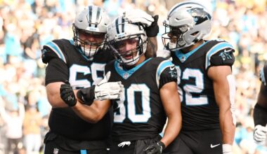 Jets Predicted to Replace Josh Myers With Panthers' Cade Mays