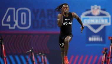 NFL combine 40-yard runs