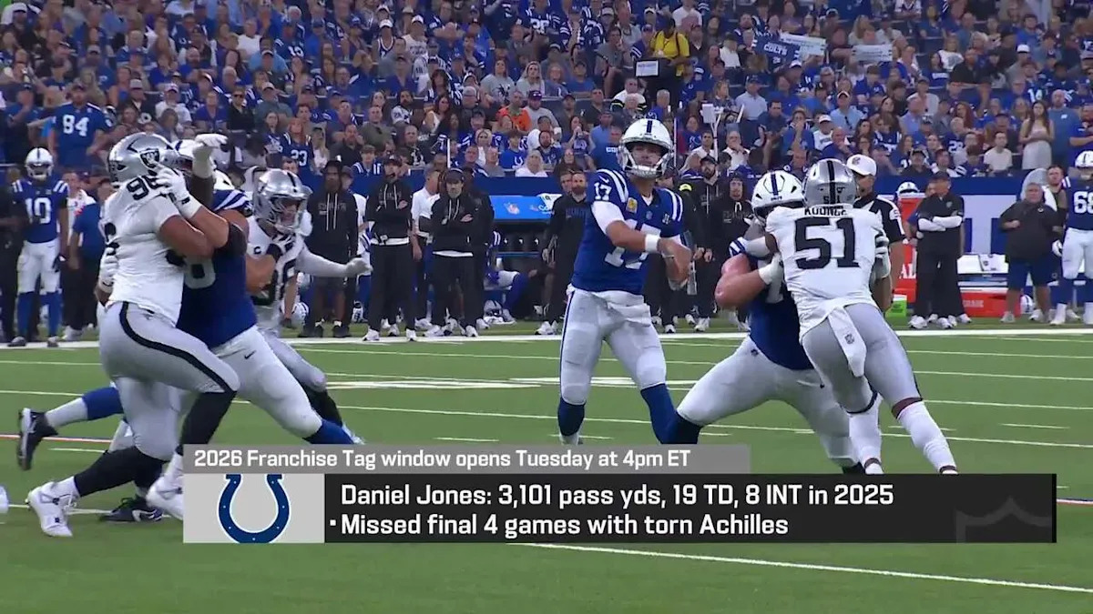 'The Insiders' discuss Colts potential franchise tagging of QB Daniel Jones