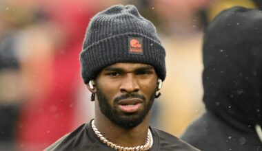 Browns QB Shedeur Sanders Has 4-Word Reaction to Wyatt Teller's Departure