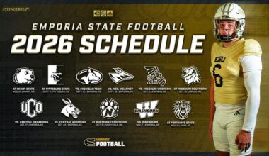 Six Home Games Highlight 2026 Emporia State Football Schedule