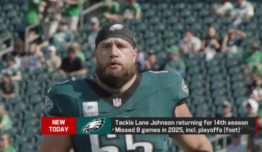 Battista: Lane Johnson returning for 14th season 'The Insiders'
