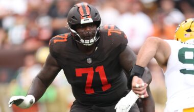 Browns Predicted to Cut Ties With Veteran Lineman in Cap Move