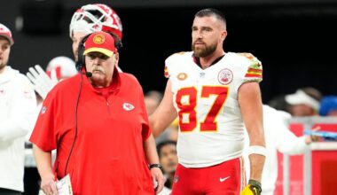 Chiefs' Reid offers positive update on talks with star TE Kelce