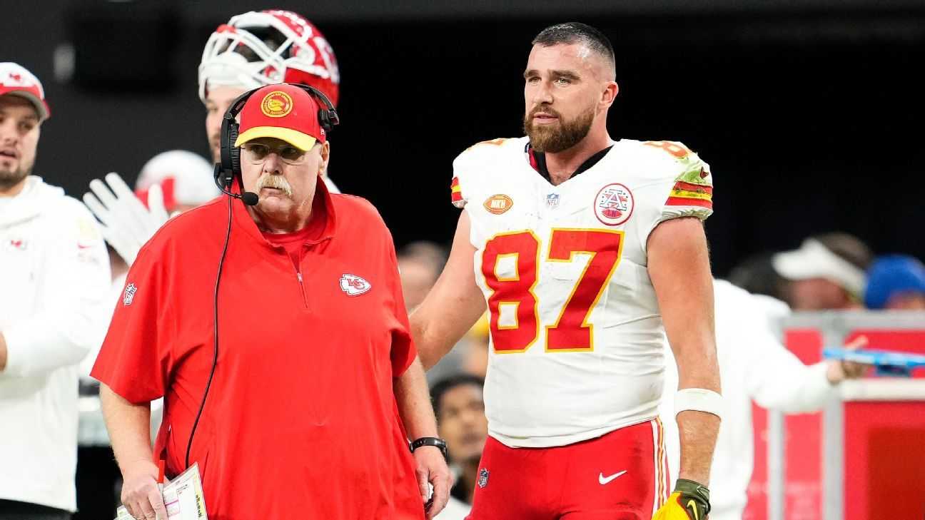 Chiefs' Reid offers positive update on talks with star TE Kelce