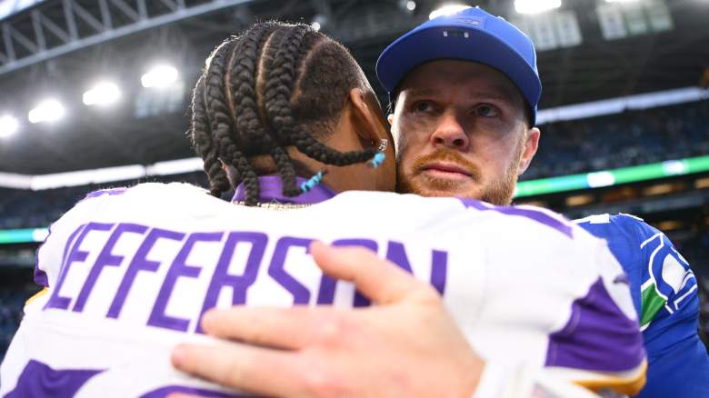 Justin Jefferson, Sam Darnold, Vikings