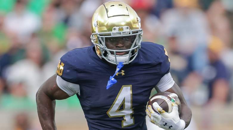 Jeremiyah Love, Notre Dame Fighting Irish