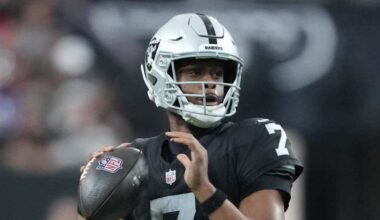 Raiders Have More Than One Big Quarterback Decision to Make