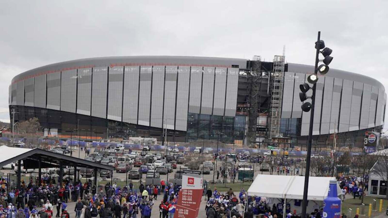 Bills' Stadium Graffiti Scandal Solved as Construction Workers Confess