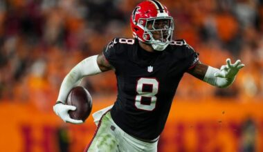 Falcons to place franchise tag on star tight end Kyle Pitts