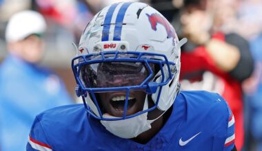 Texans Move on Former SMU WR Jordan Hudson Before Draft