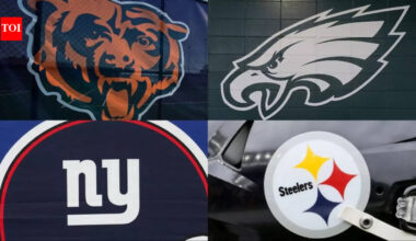 NFL Mock Draft 2026: Players projected for Philadelphia Eagles, Chicago Bears, Pittsburgh Steelers, and New York Giants | NFL News