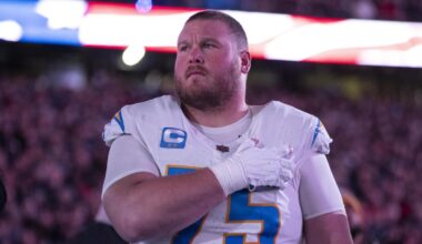 Chargers' O-line heading toward huge overhaul with Bradley Bozeman's retirement