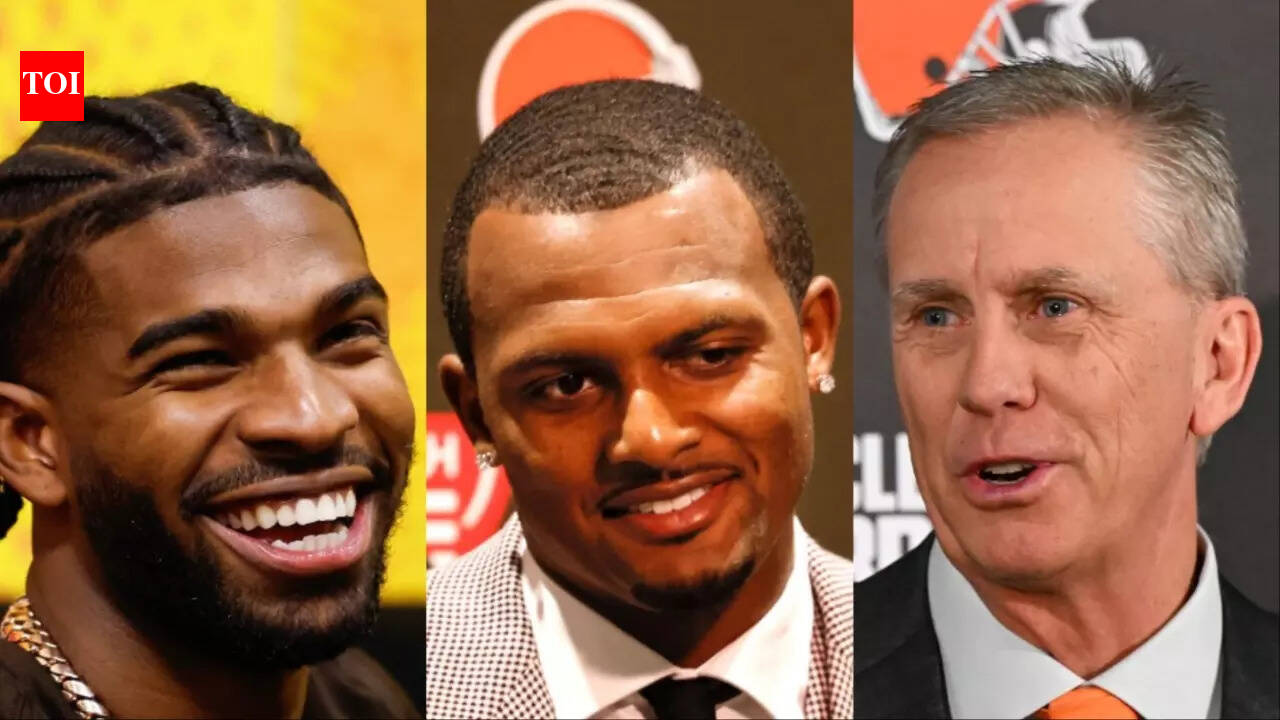 Shedeur Sanders first met Cleveland Browns head coach Todd Monken but HC has heart out for veteran Deshaun Watson | NFL News