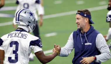 Cowboys’ Brian Schottenheimer optimistic about George Pickens’ future in Dallas