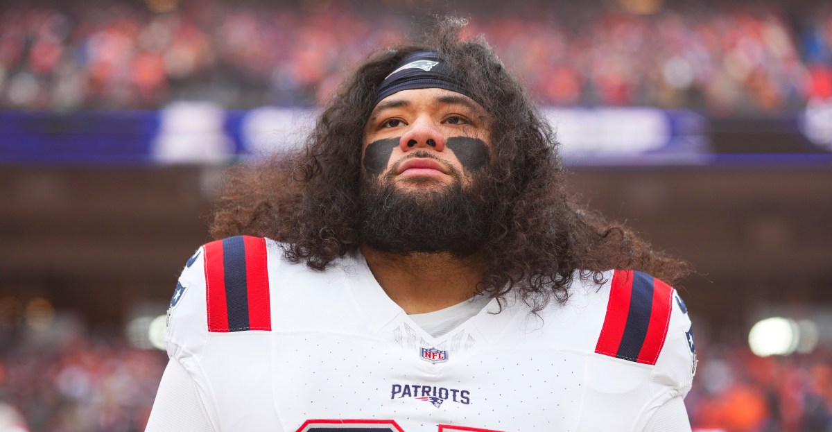 Patriots came close to extending Khyiris Tonga in-season. Now, his return is uncertain.