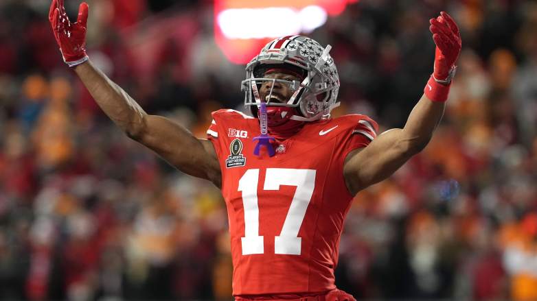 Wide receiver Carnell Tate connected to Giants amid NFL Combine rumors