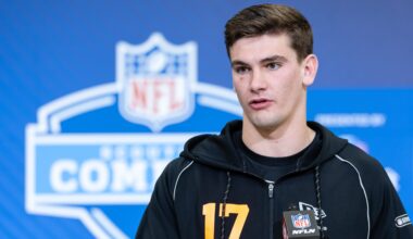 QB Ty Simpson Delivers 6-Word Response to Jets at NFL Combine